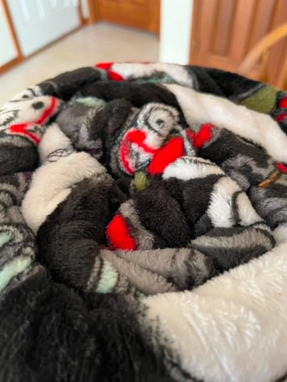 Disney Tim Burton's Nightmare Before Christmas Plush Throw